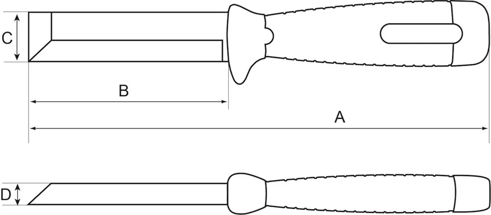 BAHCO STEEKBEITELHAKMES SB2448
