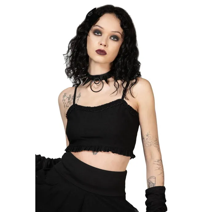 DAMES HEMDJE KILLSTAR  INES CROP  ZWART