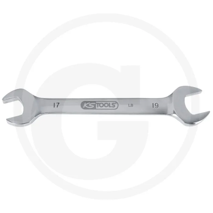 KS TOOLS EDELSTAHL DOPPELMAULSCHLüSSEL, 8X10MM, A  RVS, 15° BEKHOEK