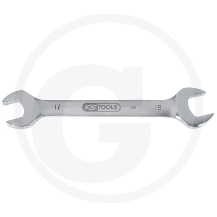 Ks tools edelstahl doppelmaulschlüssel, 8x9mm, 15° abgewinkelt, rostfrei