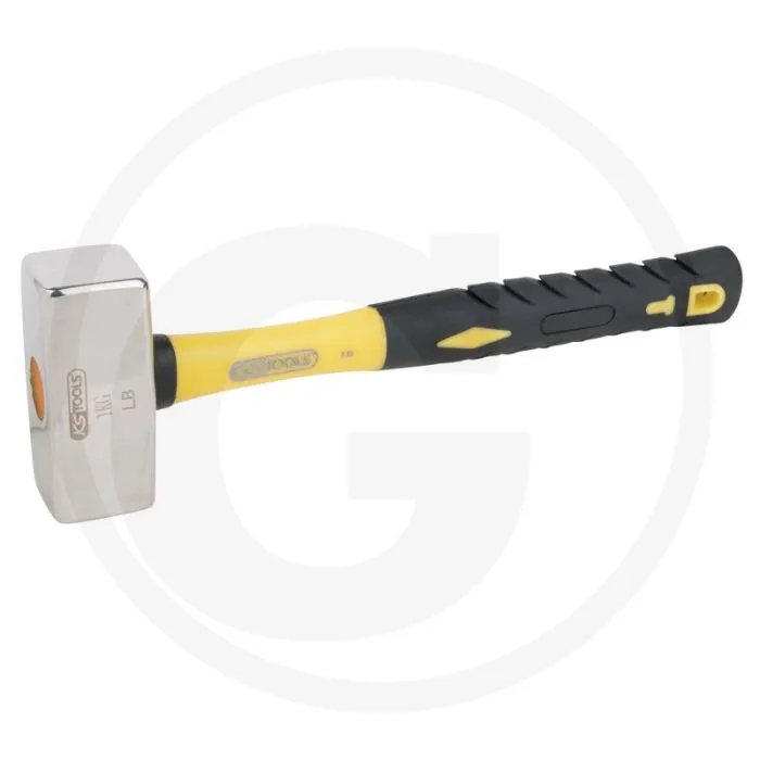 KS TOOLS EDELSTAHL FäUSTEL MIT FIBERGLASSTIEL  1650G  DIN 6475 CONFORM