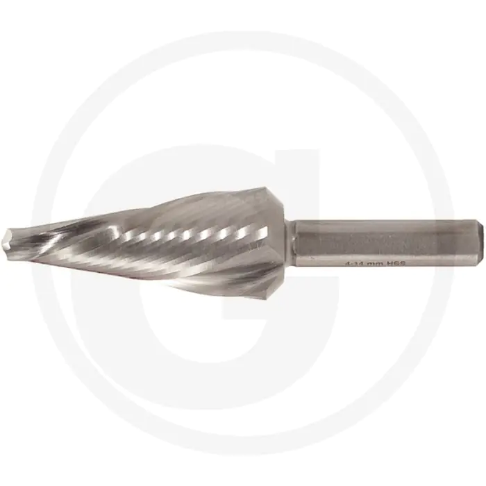 Ks tools hss conische plaatstaalboor spiraalgroef - 118° spitshoek