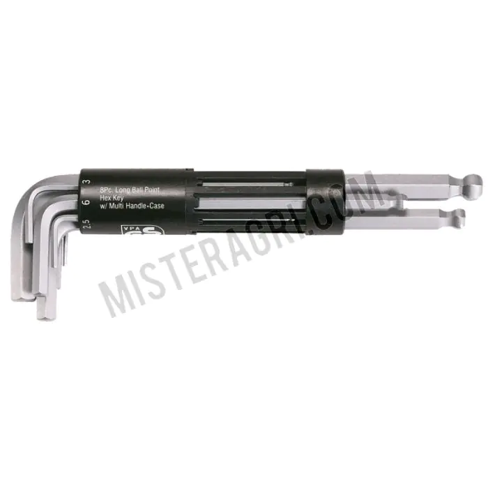 KS Tools stiftsleutelset met kogelkop 8-delig