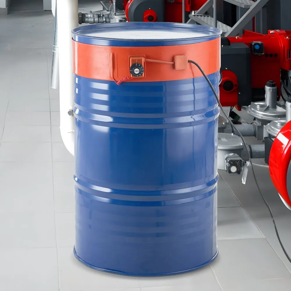 VEVOR 55 GAL METALEN STOPCONTACT EMMERVERWARMER VERWARMINGSTAPE 1200W 30150°C VERSTELBAAR