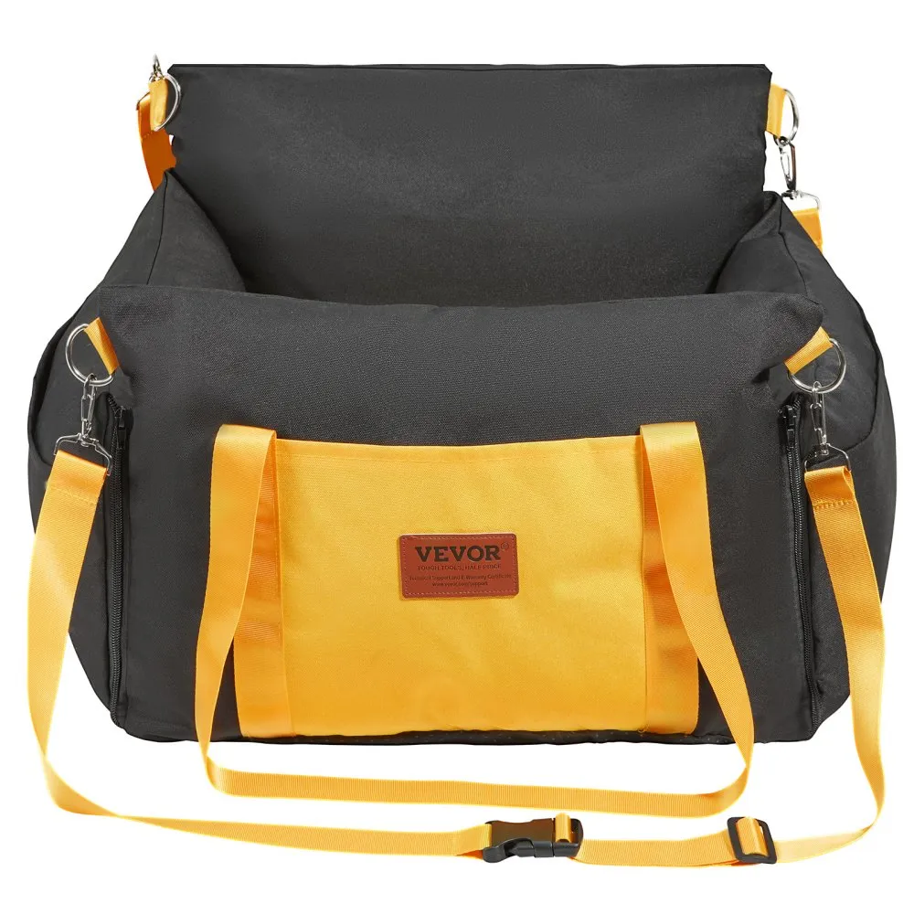 VEVOR HONDENAUTOSTOEL VOOR/ACHTERZIT HONDENAUTOSTOEL 585X560X330MM 11KG ZWART