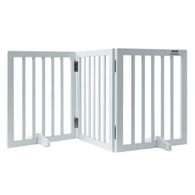 VEVOR Hondenhek Dierenhek Kinderhekje Opvouwbaar Wit 508x610mm