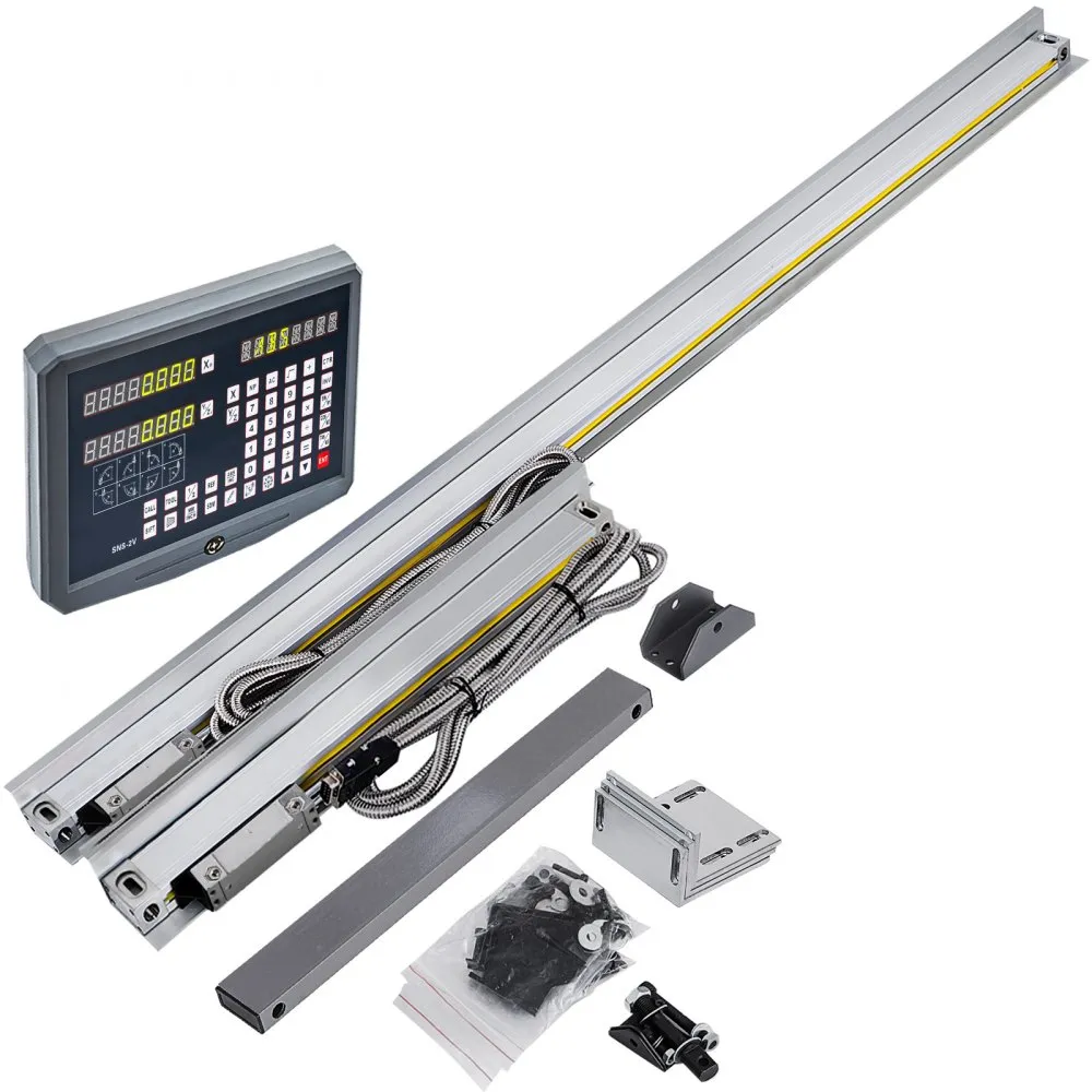 VEVOR LINEAIRE SCHAAL MET HOGE NAUWKEURIGHEID LINEAIRE GLAZEN SCHAAL 2501000 MM