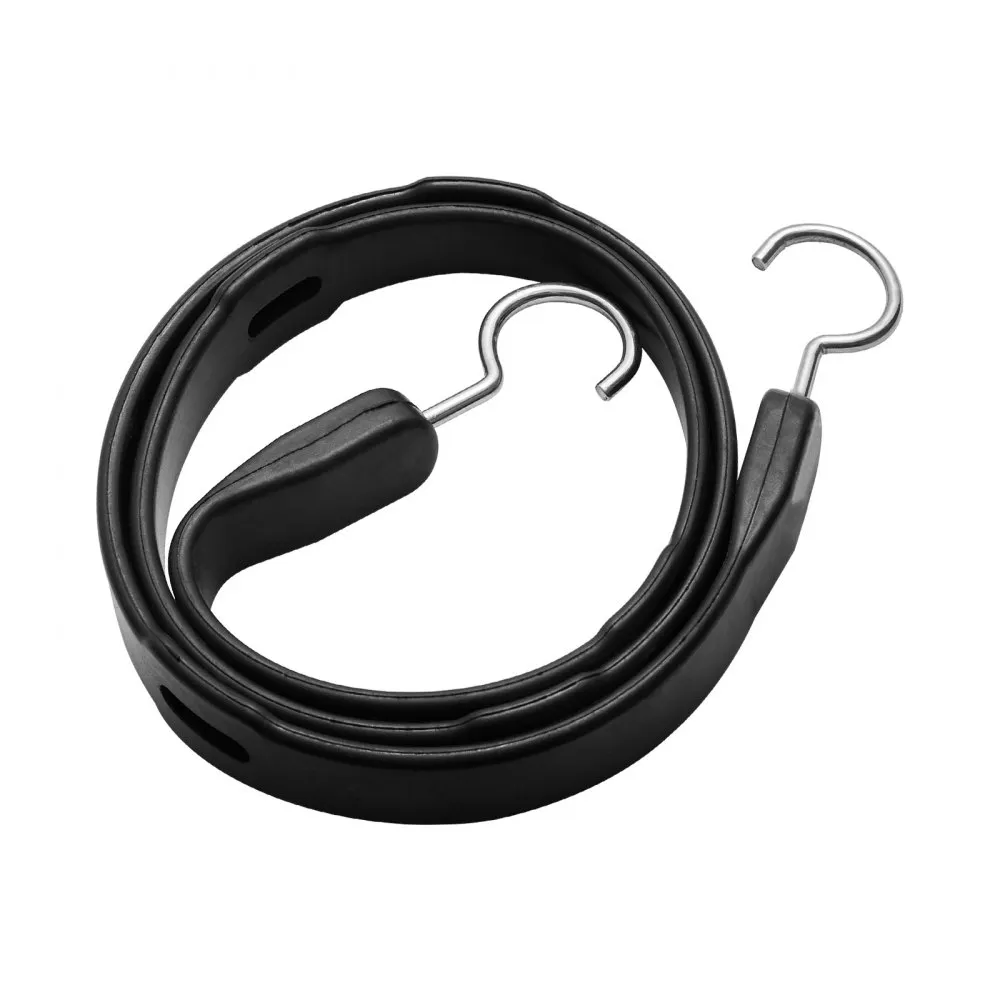VEVOR SPANRUBBER MET HAAK SPANKABEL BAGAGERUBBER EXPANDER FIETS 4DELIG 1M