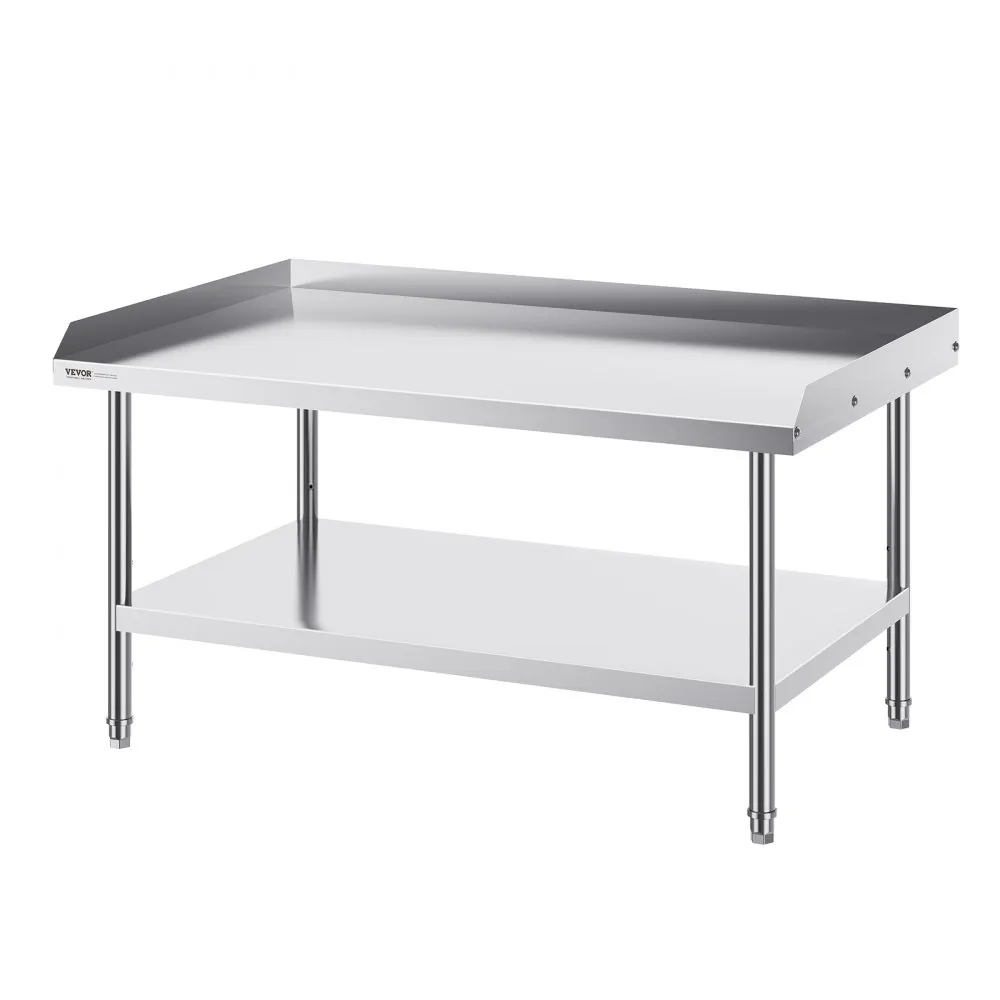 VEVOR werktafel keukentafel voorbereidingstafel commercieel 762x1219x660mm